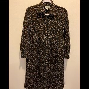 Vintage LL Bean Maxi Corduroy Dress. Size 6 petite​​​​​​​​​​​​​​​​​​​